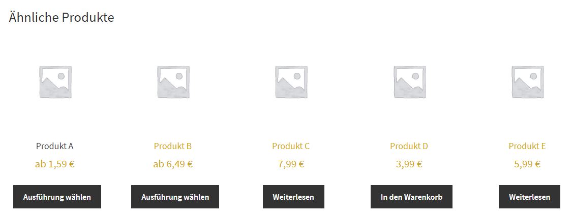 Anzahl der ähnlichen Produkte in WooCommerce ändern